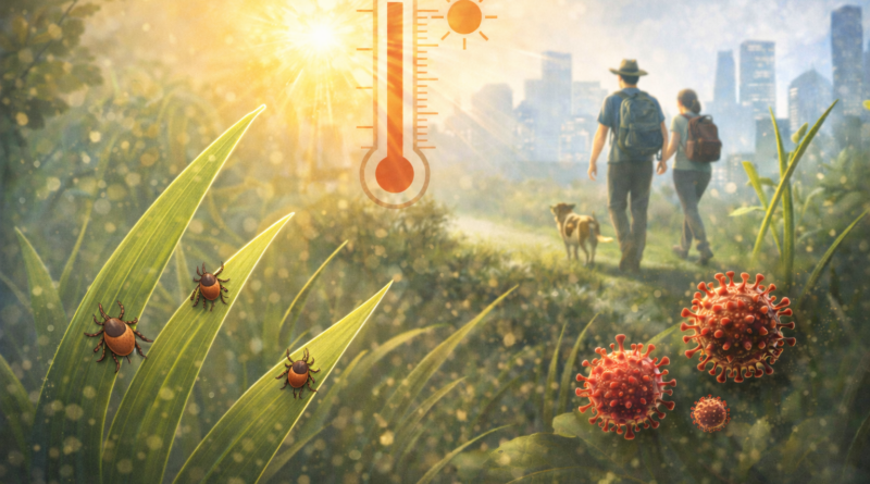 “더 길어진 진드기 시즌, 전국으로 퍼지는 감염병… 온난화의 번식 환경 변화 원리”
