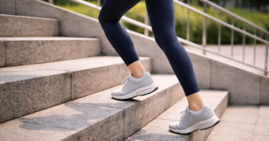 계단 내려가기 하중의 역학… 무릎 관절에 가해지는 3~5배의 충격과 연골 마모 기전 분석