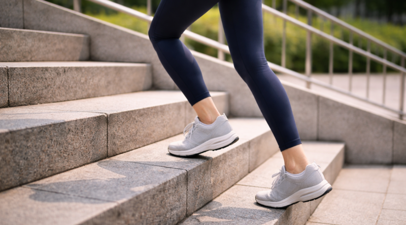 계단 내려가기 하중의 역학… 무릎 관절에 가해지는 3~5배의 충격과 연골 마모 기전 분석